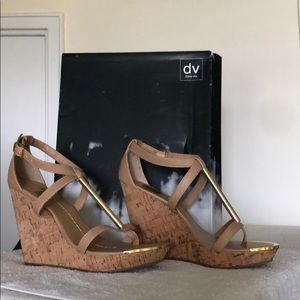 DV by Dolce Vita Tremor Nude Stella Cork Wedge
